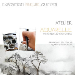 Atelier aquarelle : automne 2024, 1 date à Quimper